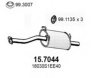 HONDA GEX33695 End Silencer